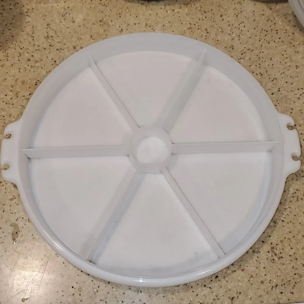 Vtg Tupperware Snack Tray
